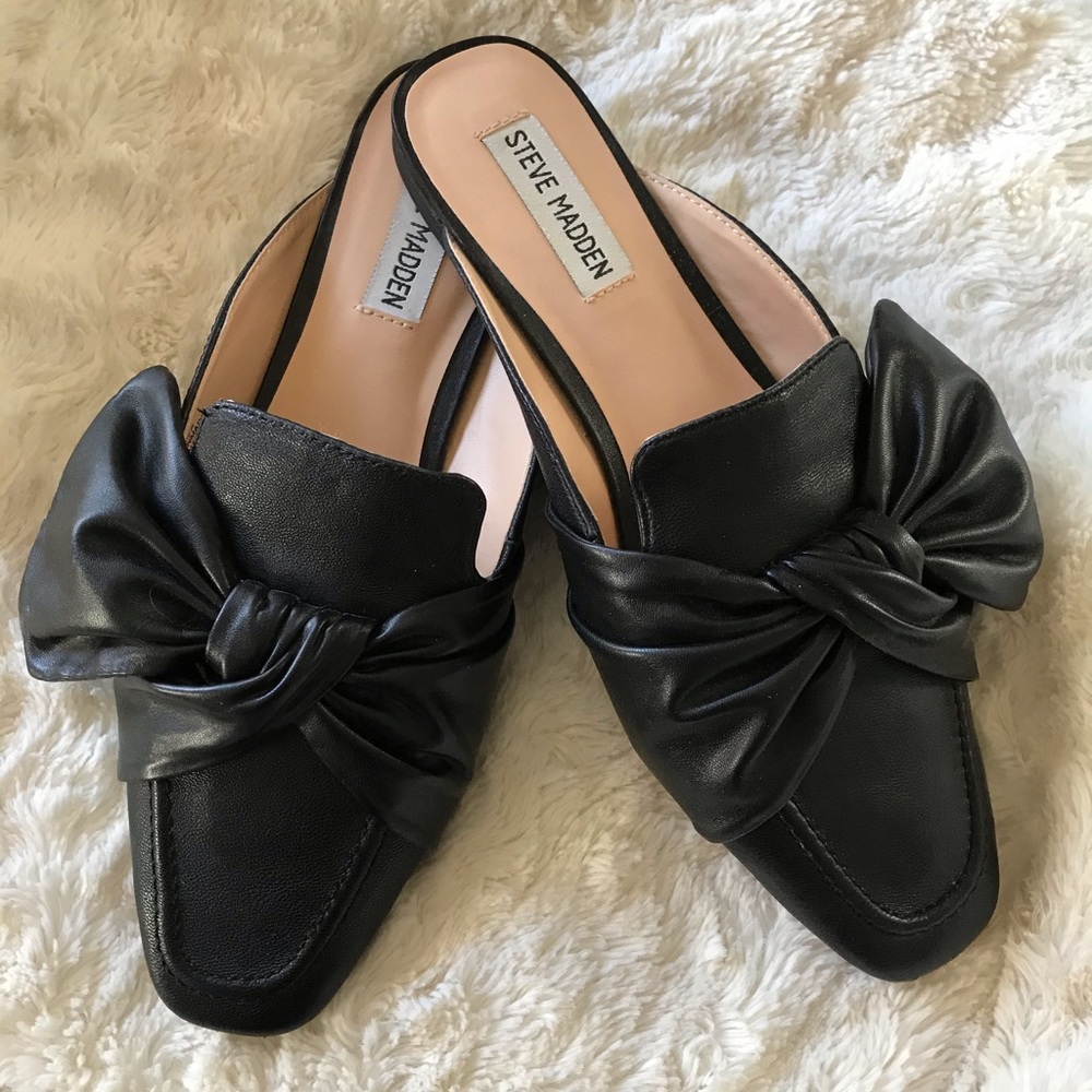 Steve Madden Leather Mules
